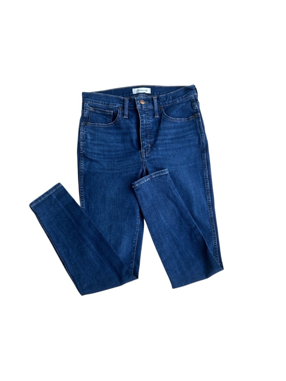Madewell 10” High Rise Skinny Jeans Women’s 28 Medium Wash Stretch Denim Classic